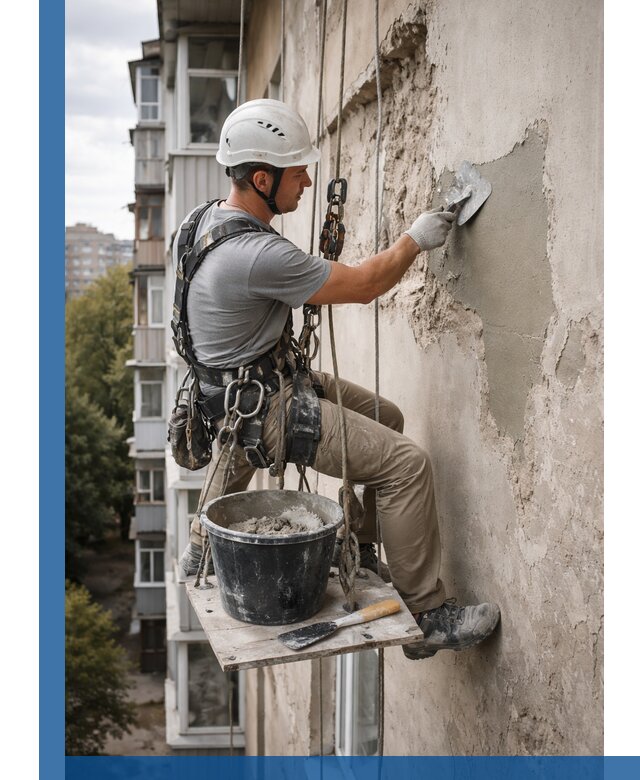 Восстановление фасадной штукатурки в Назрани с гарантией качества