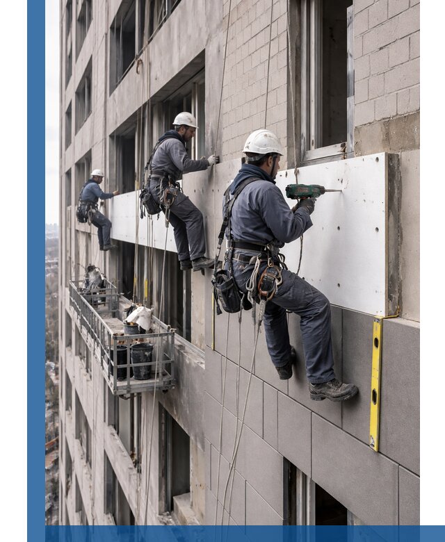 Монтаж фасадных термопанелей высокого качества в Назрани