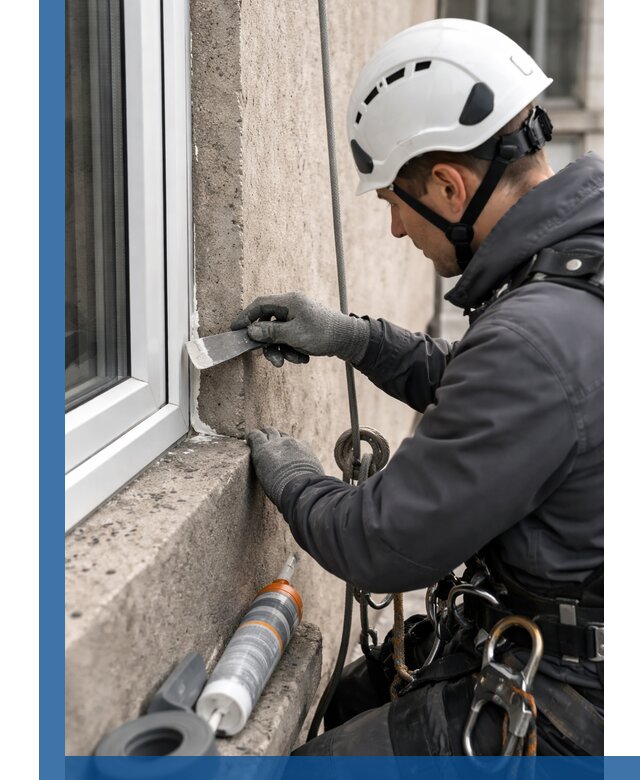 Герметизация монтажных швов окон в Назрани с гарантией качества