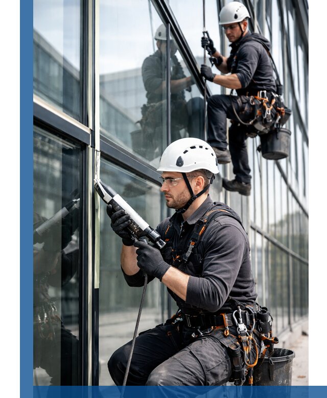 Герметизация витражных швов в Назрани для зданий и фасадов