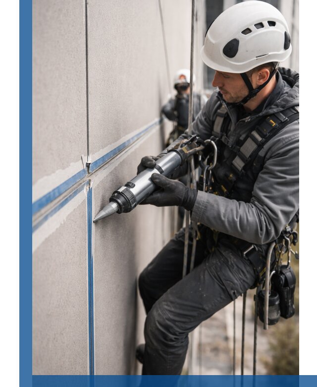 Герметизация стыков фасадных панелей в Назрани качественно и быстро