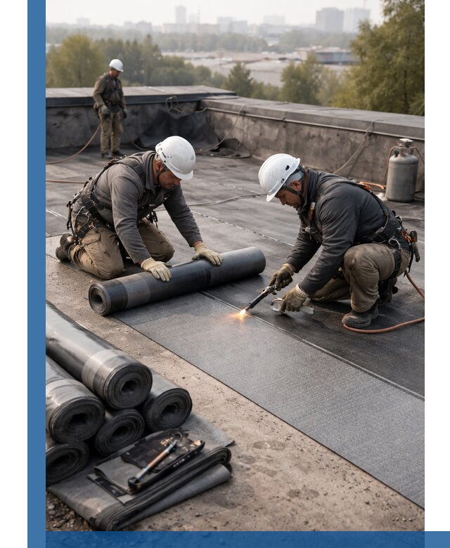 Монтаж мягкой кровли в Назрани профессионально и надежно