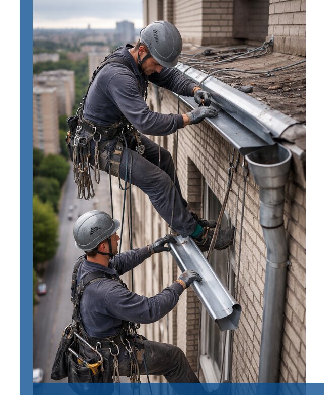 Ремонт водосточных желобов в Назрани, быстро и качественно