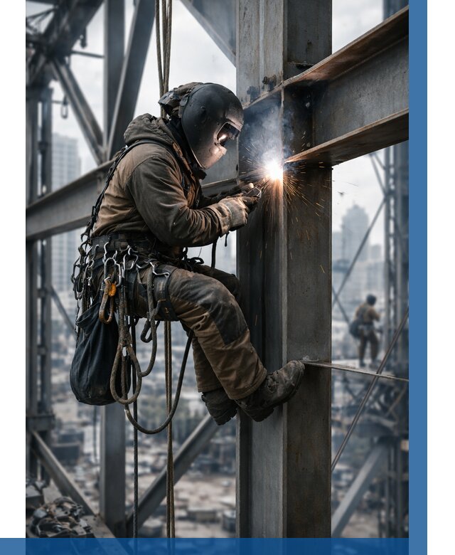 Высотные сварочные работы в Назрани от 3595 р. | ВЫСОТНИК-Нзр