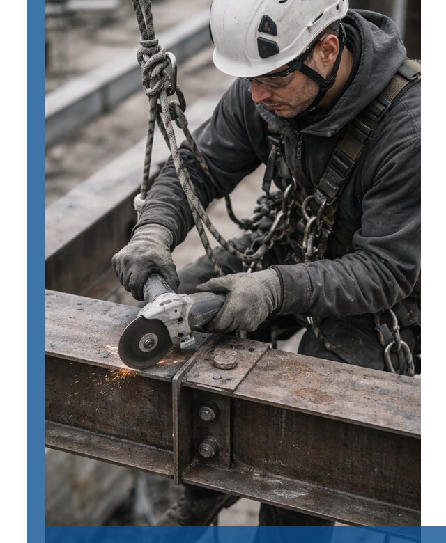 Резка металла на высоте в Назрани для зданий и конструкций