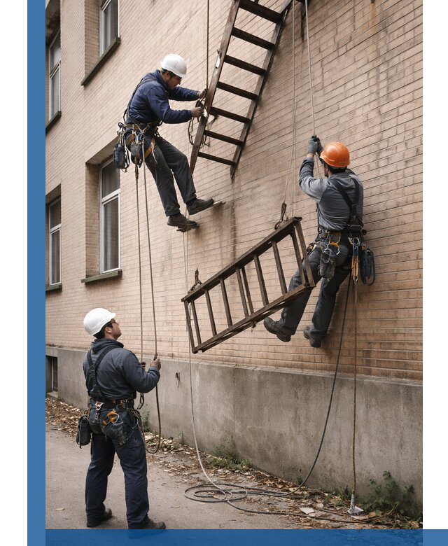 Демонтаж пожарной лестницы в Назрани быстро и безопасно