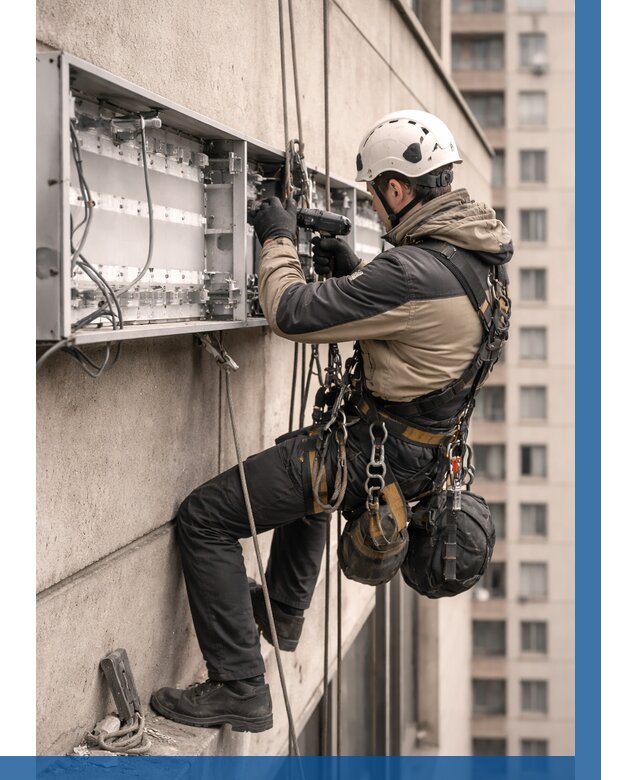 Ремонт вывески на высоте в Назрани от 4622 р. | ВЫСОТНИК-Нзр