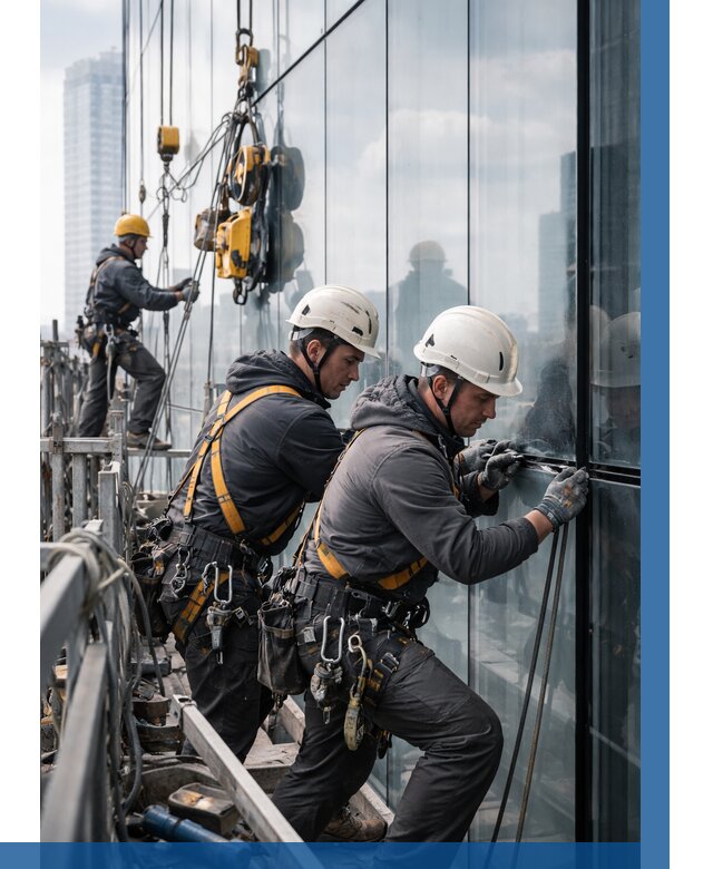 Структурное остекление фасадов в Назрани от 9758 р. | ВЫСОТНИК-Нзр