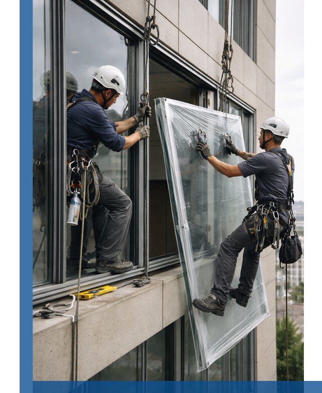 Профессиональная замена стекла в витраже в Назрани с гарантией