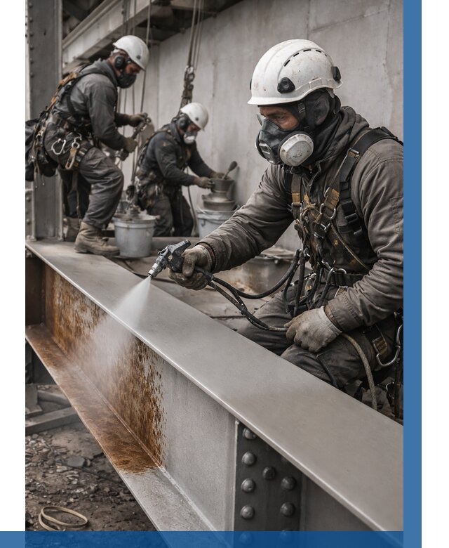 Антикоррозионная покраска металла в Назрани от 719 р. | ВЫСОТНИК-Нзр