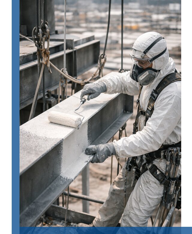 Профессиональная огнезащитная обработка металлоконструкций в Назрани