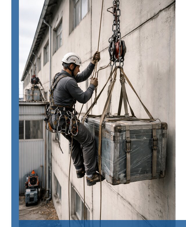 Подъем грузов на высоту в Назрани для промышленных объектов