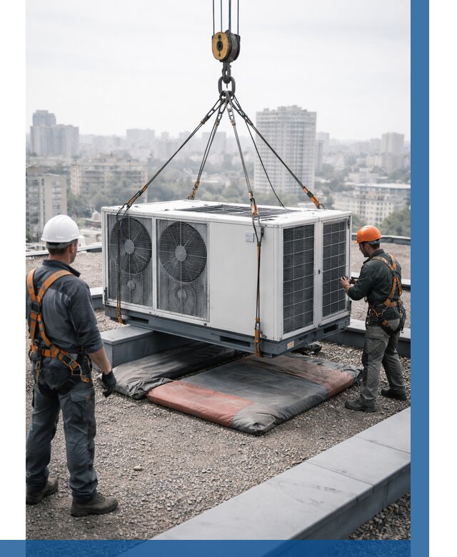 Подъем груза на крышу в Назрани от 5136 р. | ВЫСОТНИК-Нзр заказать