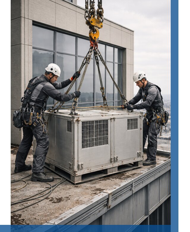 Такелажные работы на высоте в Назрани от 8218 р. | ВЫСОТНИК-Нзр