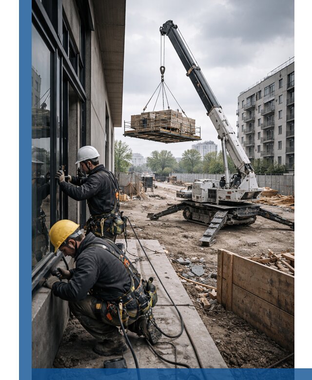 Аренда крана Пионер в Назрани для строительных работ