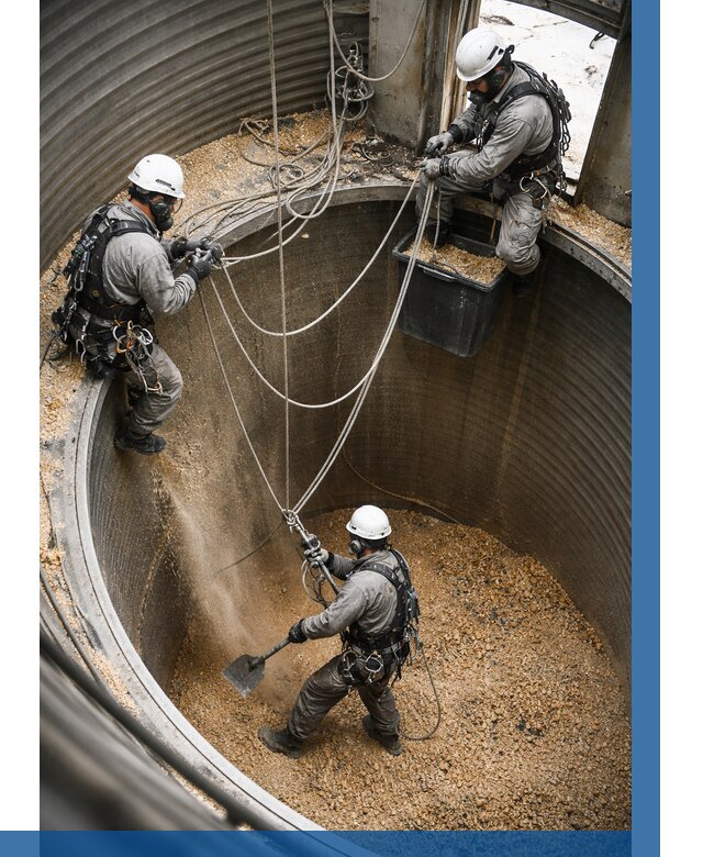 Чистка зерновых бункеров в Назрани от 12326 р. | ВЫСОТНИК-Нзр