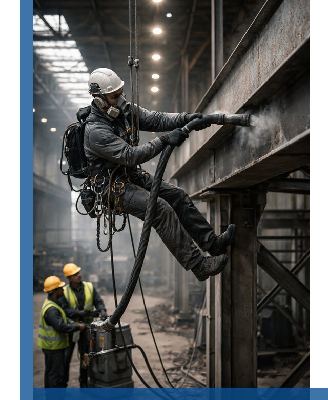 Обеспыливание конструкций в цехах промышленного производства в Назрани