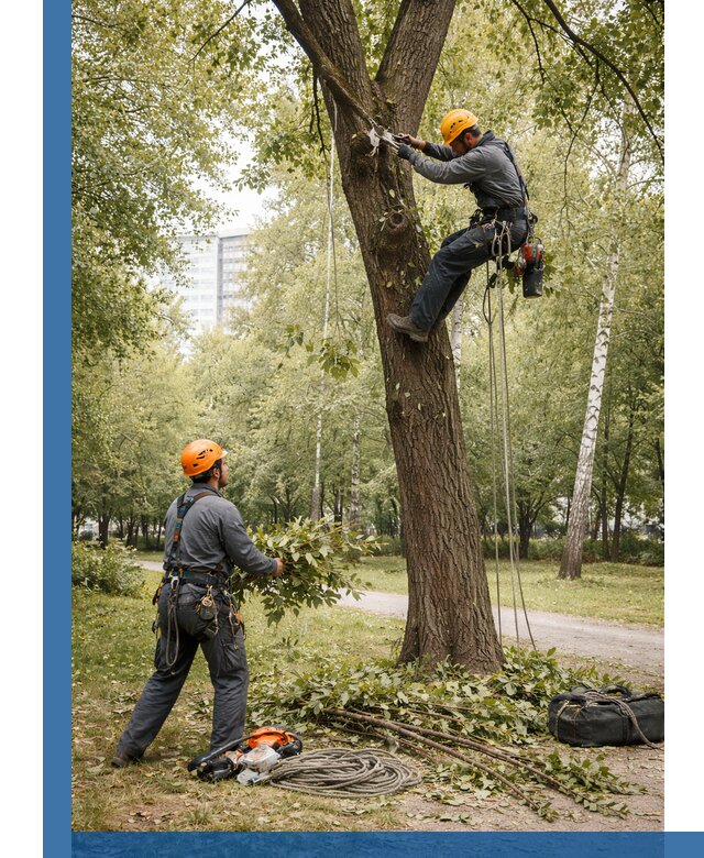 Санитарная обрезка деревьев в Назрани, профессионально и безопасно