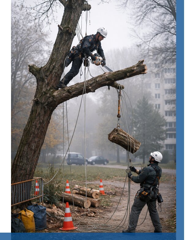Удаление аварийных деревьев в Назрани от 15408 р. | ВЫСОТНИК-Нзр