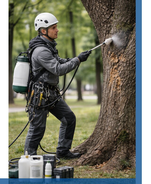 Обработка деревьев от вредителей в Назрани от 4622 р. | ВЫСОТНИК-Нзр