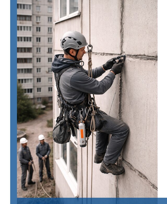Обследование межпанельных швов и герметизация в Назрани