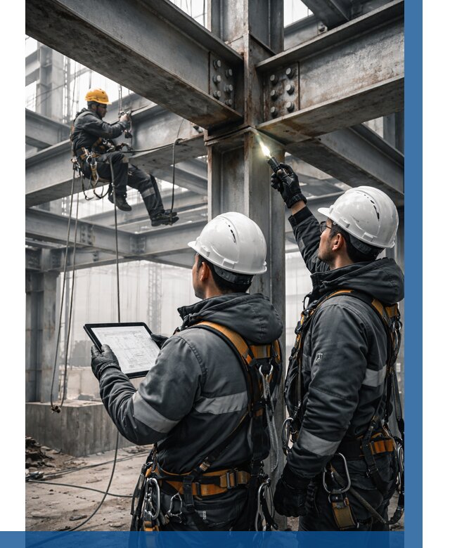 Обследование металлоконструкций в Назрани от 5650 р. | ВЫСОТНИК-Нзр